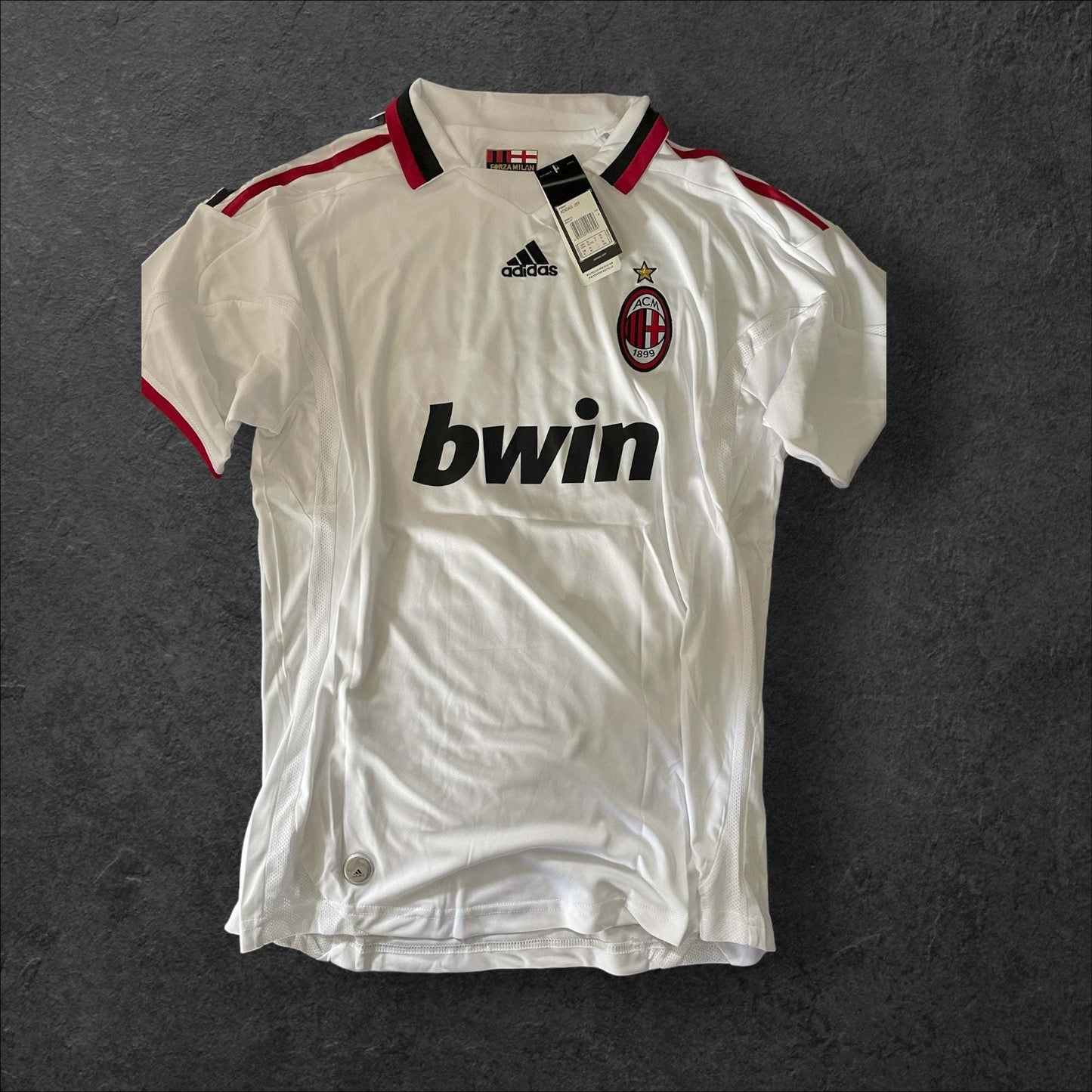 AC Milan Away 2008-09 Jersey Official Football Shirt for Fans.