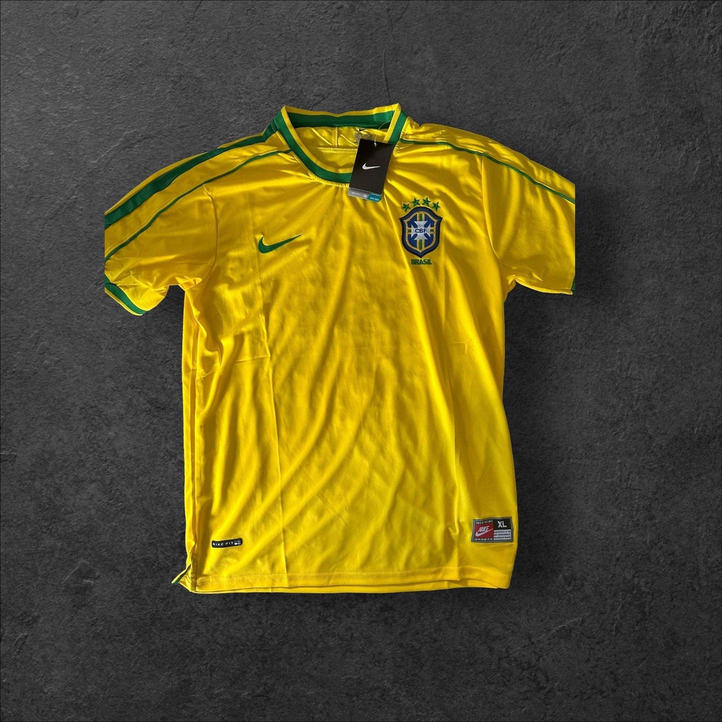 Brazil Home 1998 Jersey