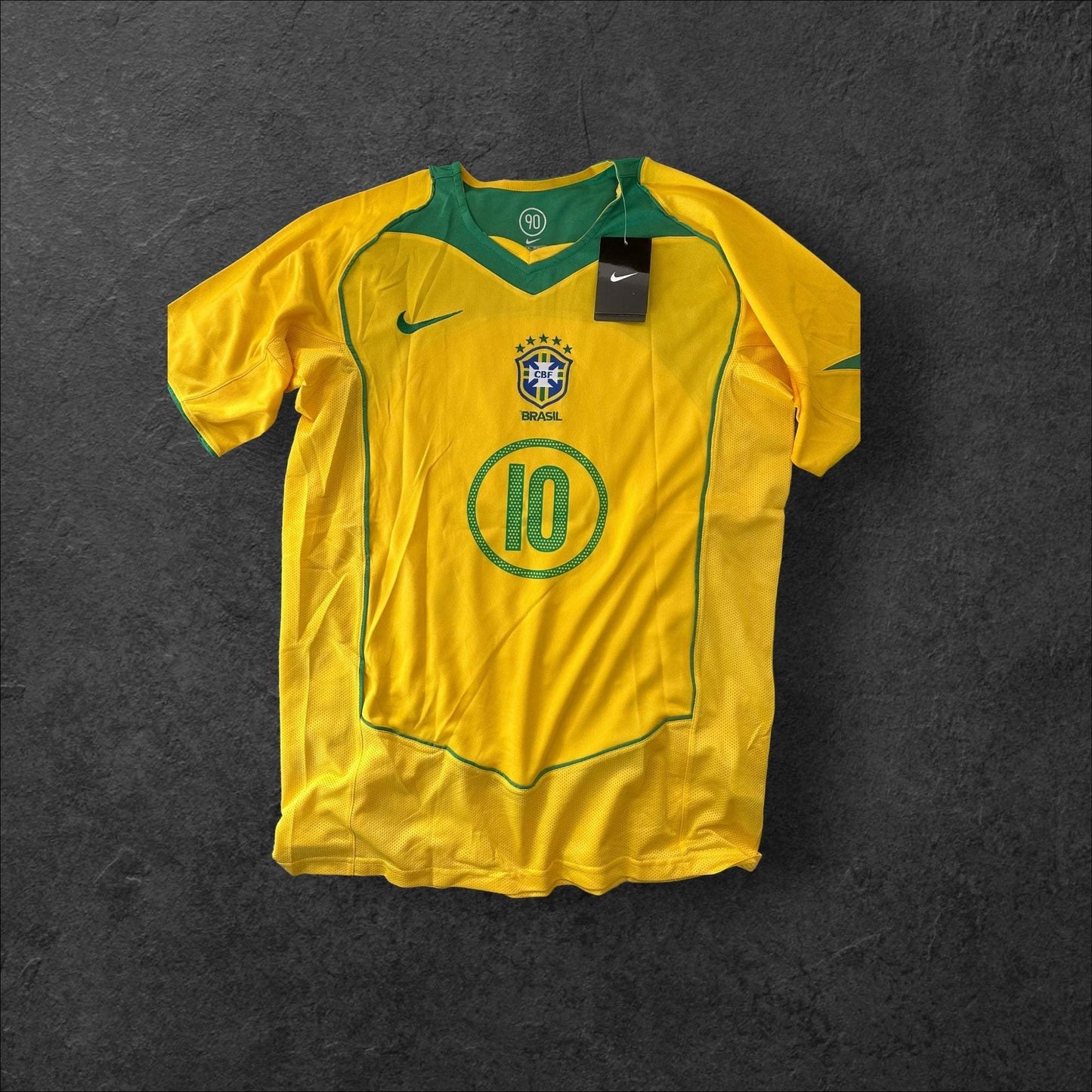Brazil Home 2004-06 Jersey