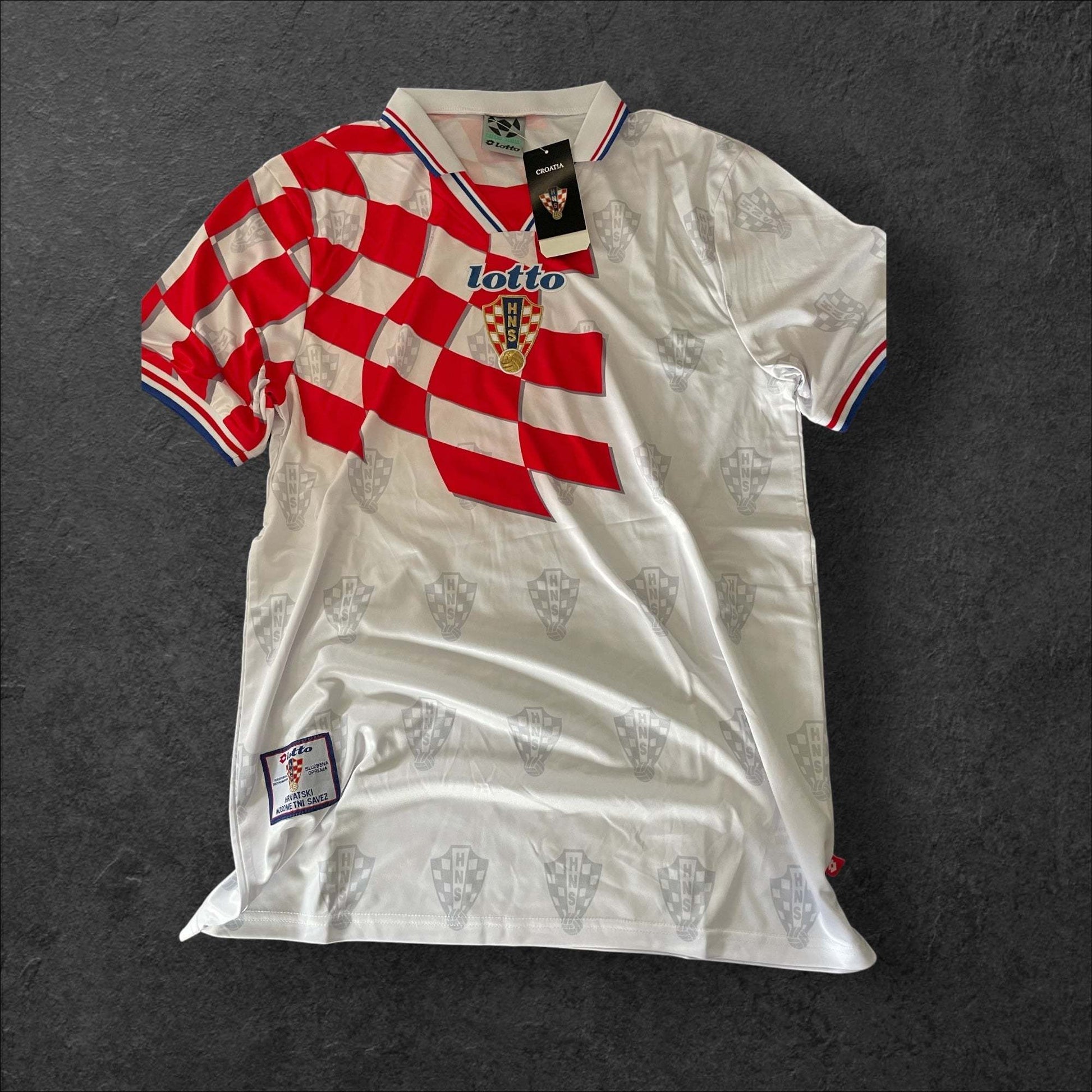 Croatia Home 1998 Soccer Jersey